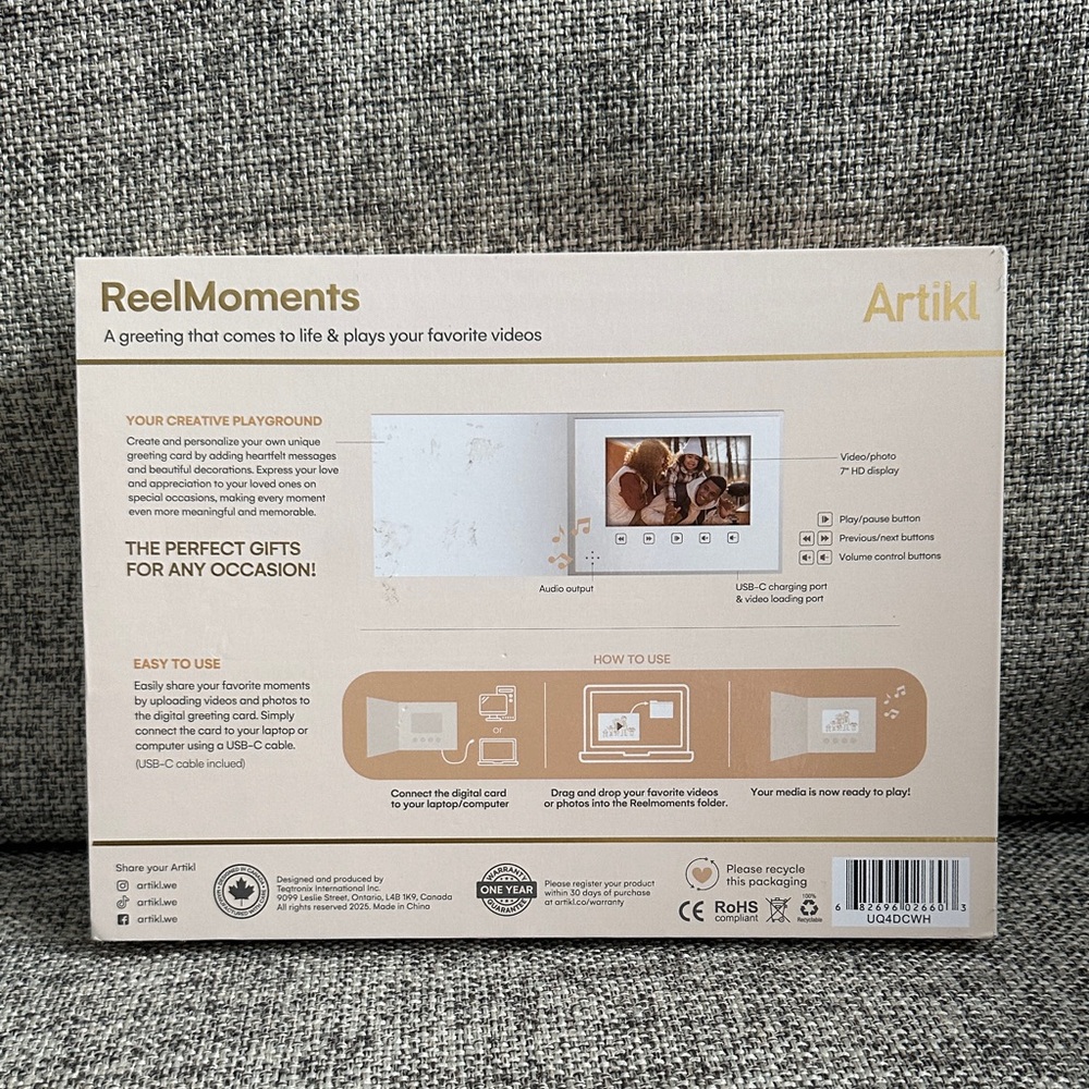 Digital Photo Frame - Silver - Picture 3 of 12